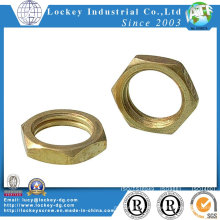 Brass Bronze Hex Thin Nut